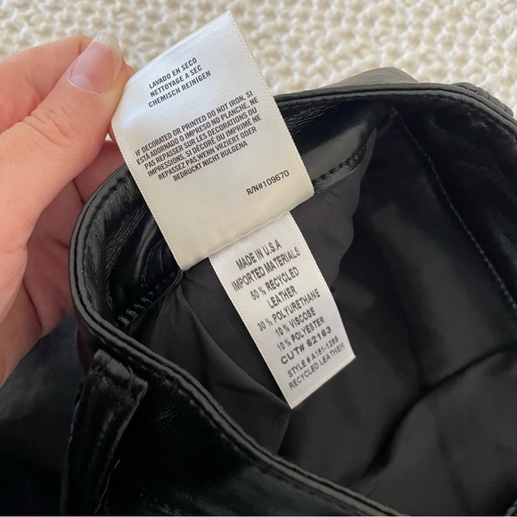 Agolde Leather Relaxed Boot Pant - Picture 3 of 7